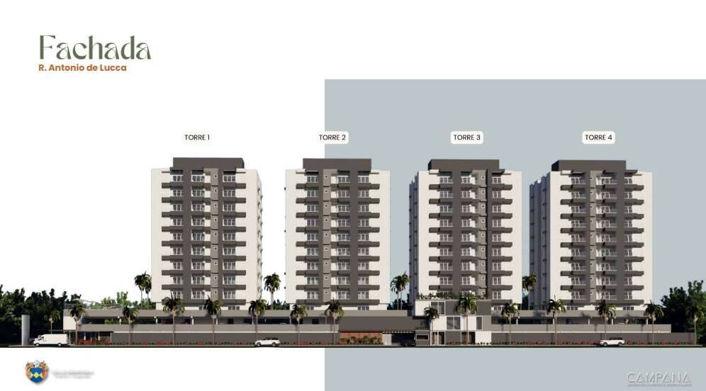 Apartamento à venda com 2 quartos - ,