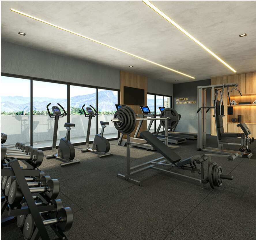 Apartamento à venda com 2 quartos - ,